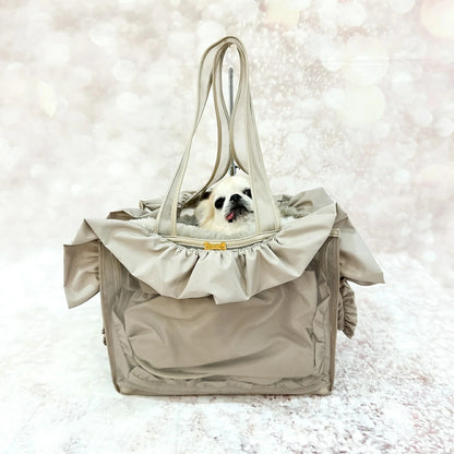 フォーペッツオンリー For Pets Only Warm Me Up Greige【犬用 ママ用 オーナー様用 インナーバッグ セレブ】