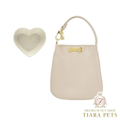 フォーペッツオンリー For Pets Only Drink Beige【犬用 オーナー様用 バッグアクセサリー ポーチ ボウル セレブ】
