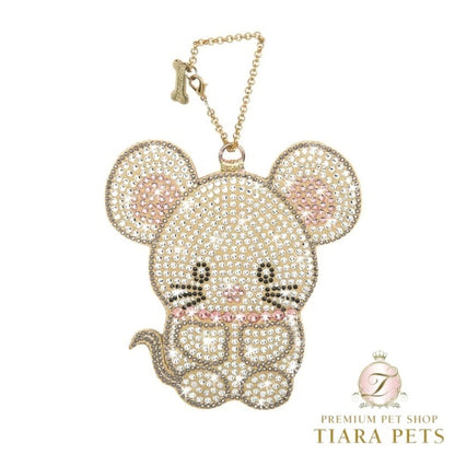 フォーペッツオンリー For Pets Only TopoMio Diamond Charm Gold【犬用 オーナー様用 バッグアクセサリー チャーム セレブ】