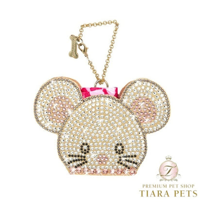 フォーペッツオンリー For Pets Only TopoMio Diamond Little Secret Pocket Gold【犬用 オーナー様用 バッグアクセサリー チャーム セレブ】