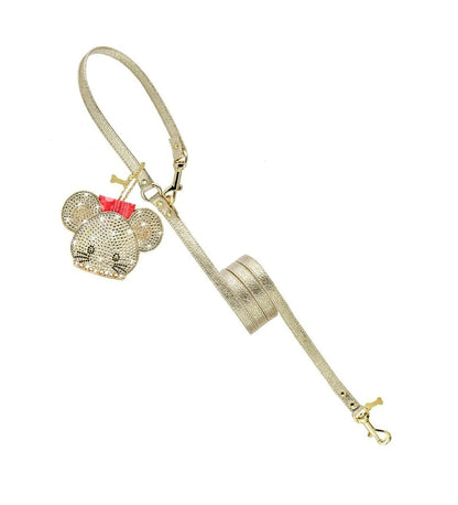 フォーペッツオンリー For Pets Only TopoMio Diamond Little Secret Pocket Gold【犬用 オーナー様用 バッグアクセサリー チャーム セレブ】