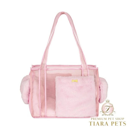 フォーペッツオンリー For Pets Only The Heritage Fur Bag Pink【犬用 キャリーバッグ かばん セレブ】