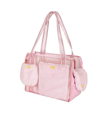 フォーペッツオンリー For Pets Only The Heritage Fur Bag Pink【犬用 キャリーバッグ かばん セレブ】