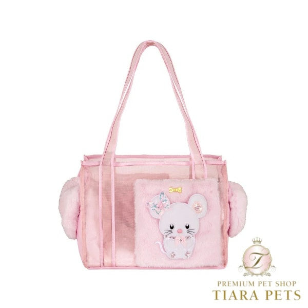 フォーペッツオンリー For Pets Only The Heritage TopoMio Fur Bag Pink【犬用 キャリーバッグ かばん セレブ】