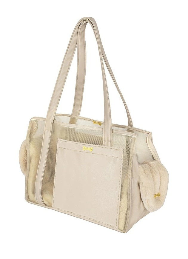 フォーペッツオンリー For Pets Only The Heritage Bag Beige【犬用 キャリーバッグ かばん セレブ】