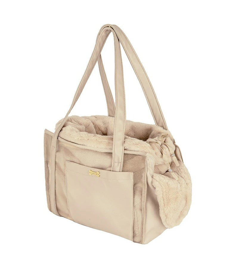 フォーペッツオンリー For Pets Only The Heritage Bag Beige【犬用 キャリーバッグ かばん セレブ】