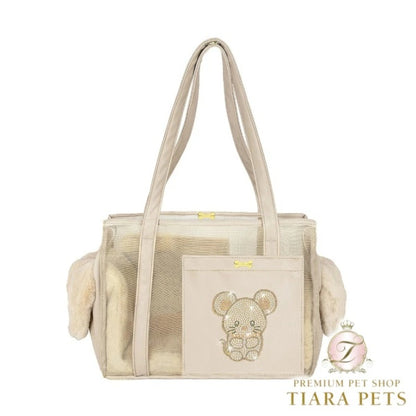 フォーペッツオンリー For Pets Only The Heritage TopoMio Bag Beige【犬用 キャリーバッグ かばん セレブ】