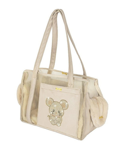 フォーペッツオンリー For Pets Only The Heritage TopoMio Bag Beige【犬用 キャリーバッグ かばん セレブ】