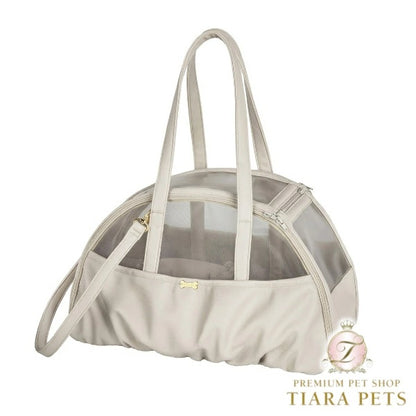 フォーペッツオンリー For Pets Only New Aria Bag 4 Seasons Greige【犬用 キャリーバッグ かばん セレブ】