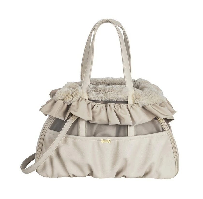 フォーペッツオンリー For Pets Only New Aria Bag 4 Seasons Greige【犬用 キャリーバッグ かばん セレブ】