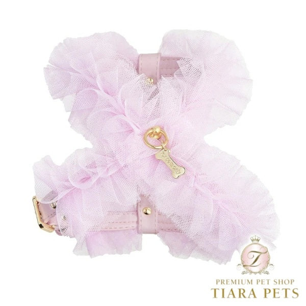 フォーペッツオンリー For Pets Only Ballerina Harness Pink【犬用 ハーネス 一体型 セレブ】