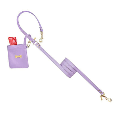 フォーペッツオンリー For Pets Only My Micro Pochette Lilac/Gold【犬用 オーナー用 ポシェット 小物入れ エチケット袋入れ お散歩 セレブ】