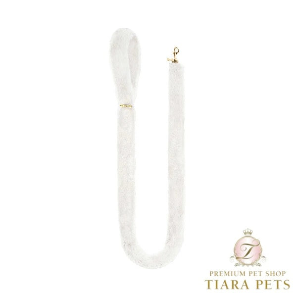 フォーペッツオンリー For Pets Only Posh Lead White/Gold【小型犬用 犬用 リード お散歩 セレブ】