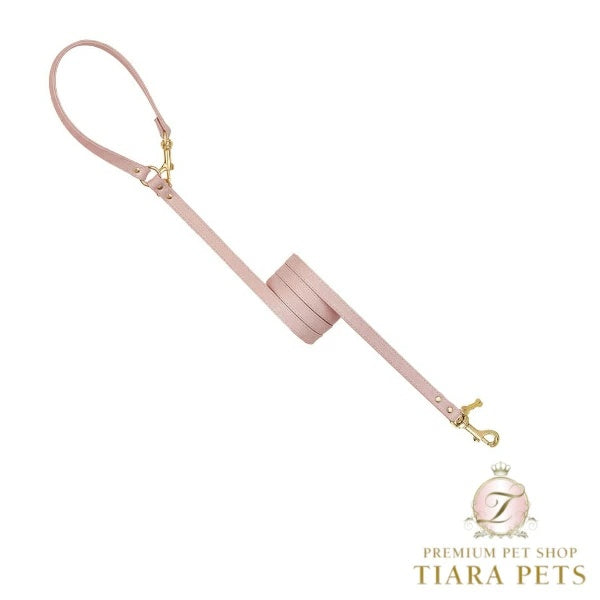 フォーペッツオンリー For Pets Only Plain Lead For Happy Hour Rose Quartz/Gold【小型犬用 犬用 リード お散歩 セレブ】