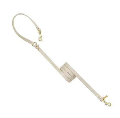 フォーペッツオンリー For Pets Only Plain Lead For Happy Hour Greige/Gold【小型犬用 犬用 リード お散歩 セレブ】