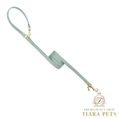 フォーペッツオンリー For Pets Only Plain Lead For Happy Hour Cloud Green/Gold【小型犬用 犬用 リード お散歩 セレブ】