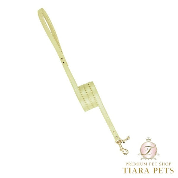 フォーペッツオンリー For Pets Only Plain Lead Yellow/Gold【小型犬用 犬用 リード お散歩 セレブ】