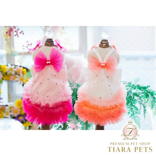 ブルブブ BUL BU-BU COOL グラデO/P【小型犬 犬服 トップス キャミソール タンクトップ セレブ】