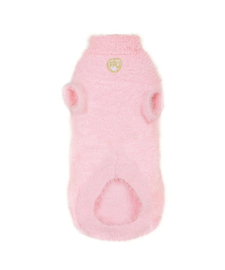 フォーペッツオンリー For Pets Only Mon More Amore Pull Pink【小型犬用 犬服 トップス ニット セーター セレブ】