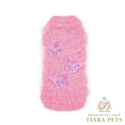 フォーペッツオンリー For Pets Only Butterfly Paradise Pull【小型犬用 犬服 トップス ニット セーター セレブ】