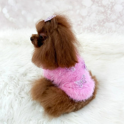 フォーペッツオンリー For Pets Only Butterfly Paradise Pull【小型犬用 犬服 トップス ニット セーター セレブ】