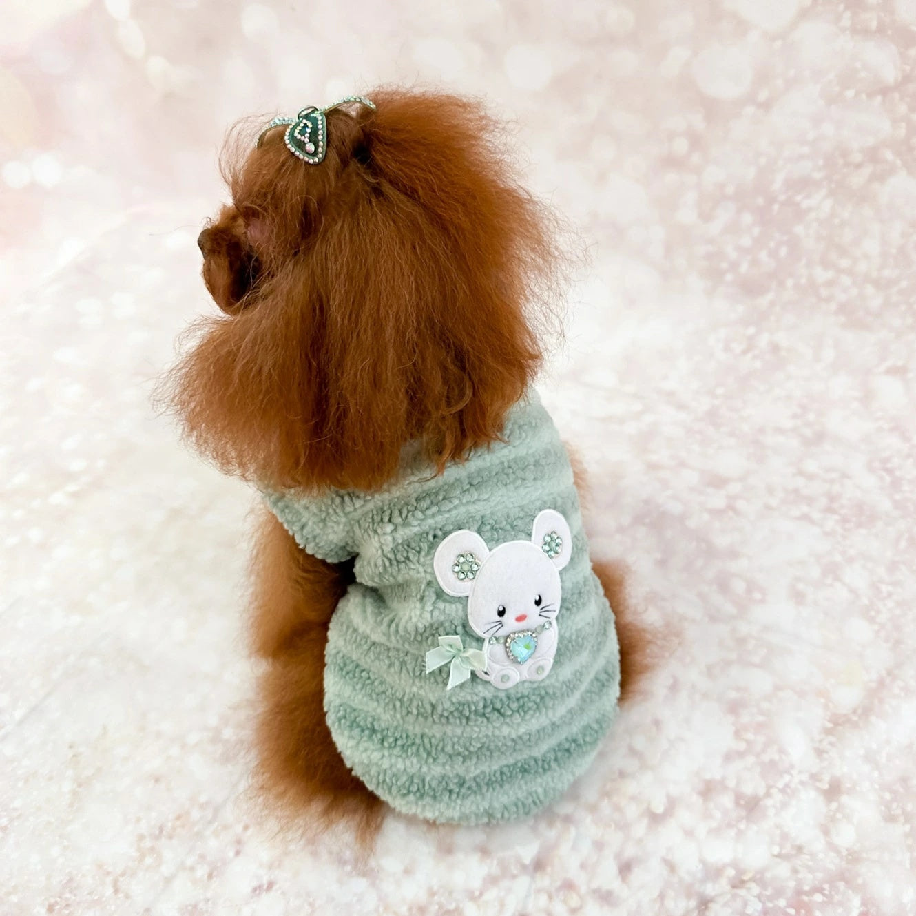 フォーペッツオンリー For Pets Only TopoMio Minty & Cute Pull【小型犬用 犬服 トップス ニット セーター セレブ】