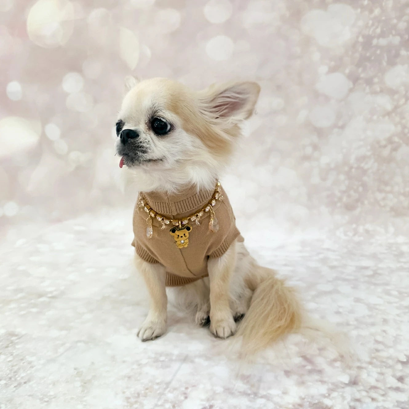 フォーペッツオンリー For Pets Only My TopoMio Luxury Lifestyle Bijoux【小型犬 犬用 アクセサリー ネックレス セレブ】