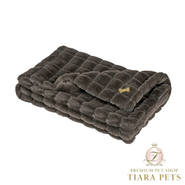 フォーペッツオンリー For Pets Only Posh Fur Cover Dark Choco【小型犬 犬用 ブランケット カバー セレブ】