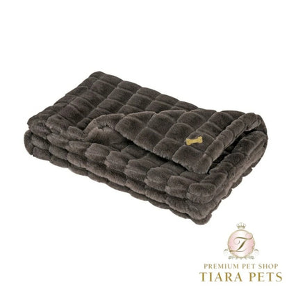 フォーペッツオンリー For Pets Only Posh Fur Cover Dark Choco【小型犬 犬用 ブランケット カバー セレブ】
