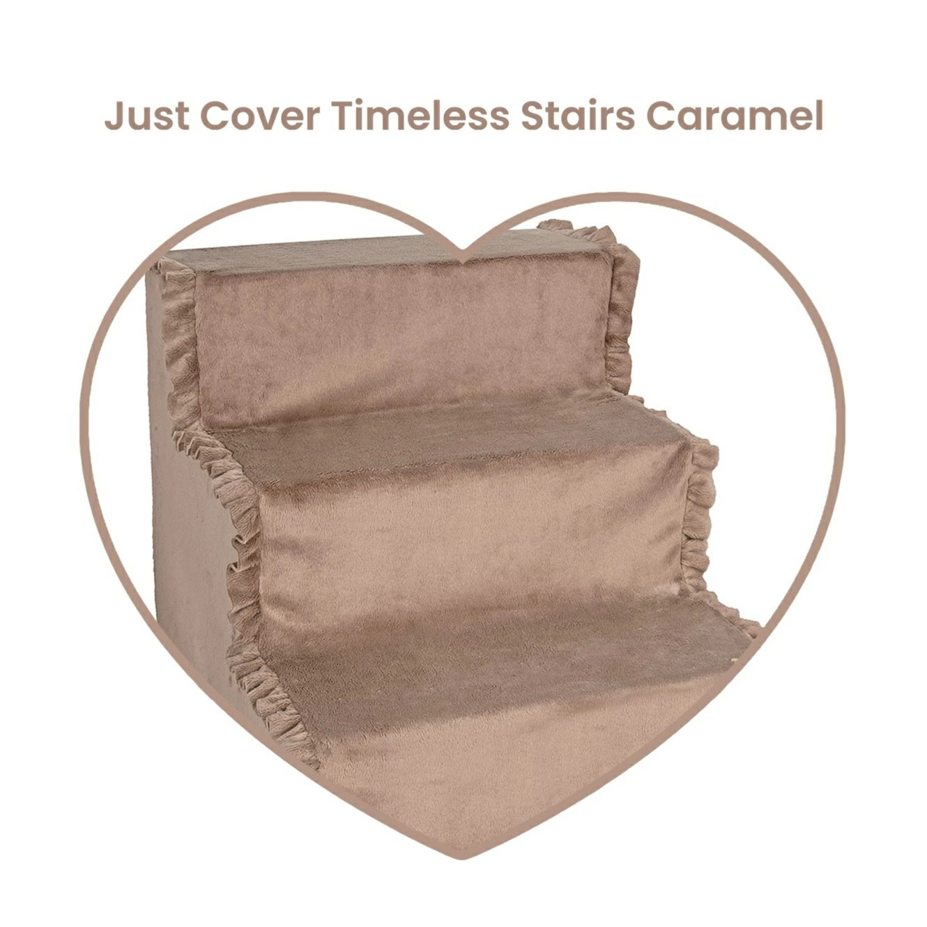 フォーペッツオンリー For Pets Only Just Cover Timeless Stairs Caramel【小型犬 犬用 ステップ カバー セレブ】