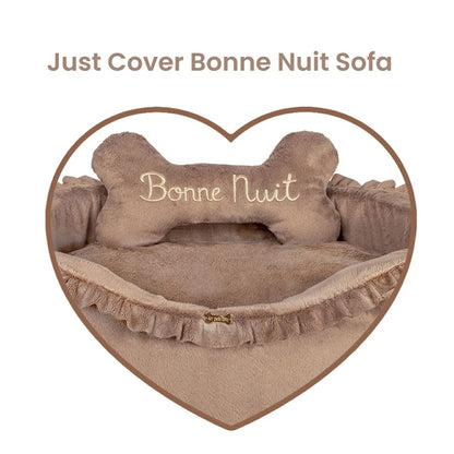 フォーペッツオンリー For Pets Only Just Cover Bonne Nuit Sofa Caramel【小型犬 犬用 ベッド カバー セレブ】