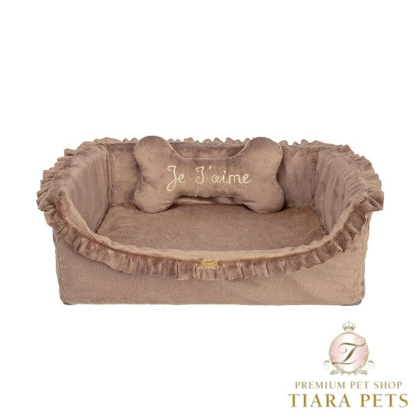 フォーペッツオンリー For Pets Only Just Cover Je T'Aime Limo Sofa Caramel【小型犬 犬用 ベッド カバー セレブ】