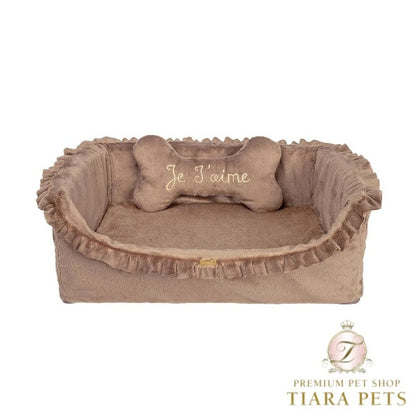 フォーペッツオンリー For Pets Only Just Cover Je T'Aime Limo Sofa Caramel【小型犬 犬用 ベッド カバー セレブ】