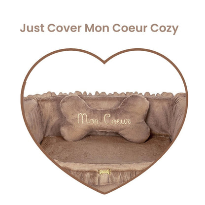 フォーペッツオンリー For Pets Only Just Cover Mon Coeur Cozy Caramel【小型犬 犬用 ベッド カバー セレブ】
