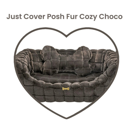 フォーペッツオンリー For Pets Only Just Cover Posh Fur Cozy Choco【小型犬 犬用 ベッド カバー セレブ】