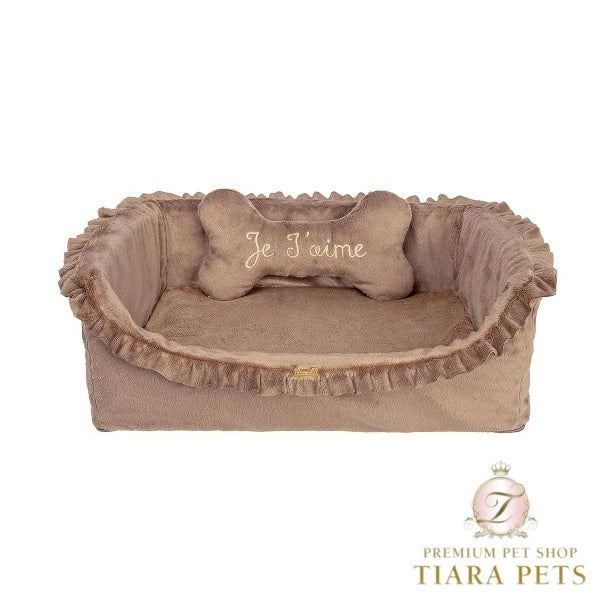 フォーペッツオンリー For Pets Only Je T'Aime Limo Sofa Caramel【小型犬 犬用 ベッド クッション セレブ】