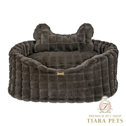 フォーペッツオンリー For Pets Only Posh Fur Sofa Choco【小型犬 犬用 ベッド クッション セレブ】