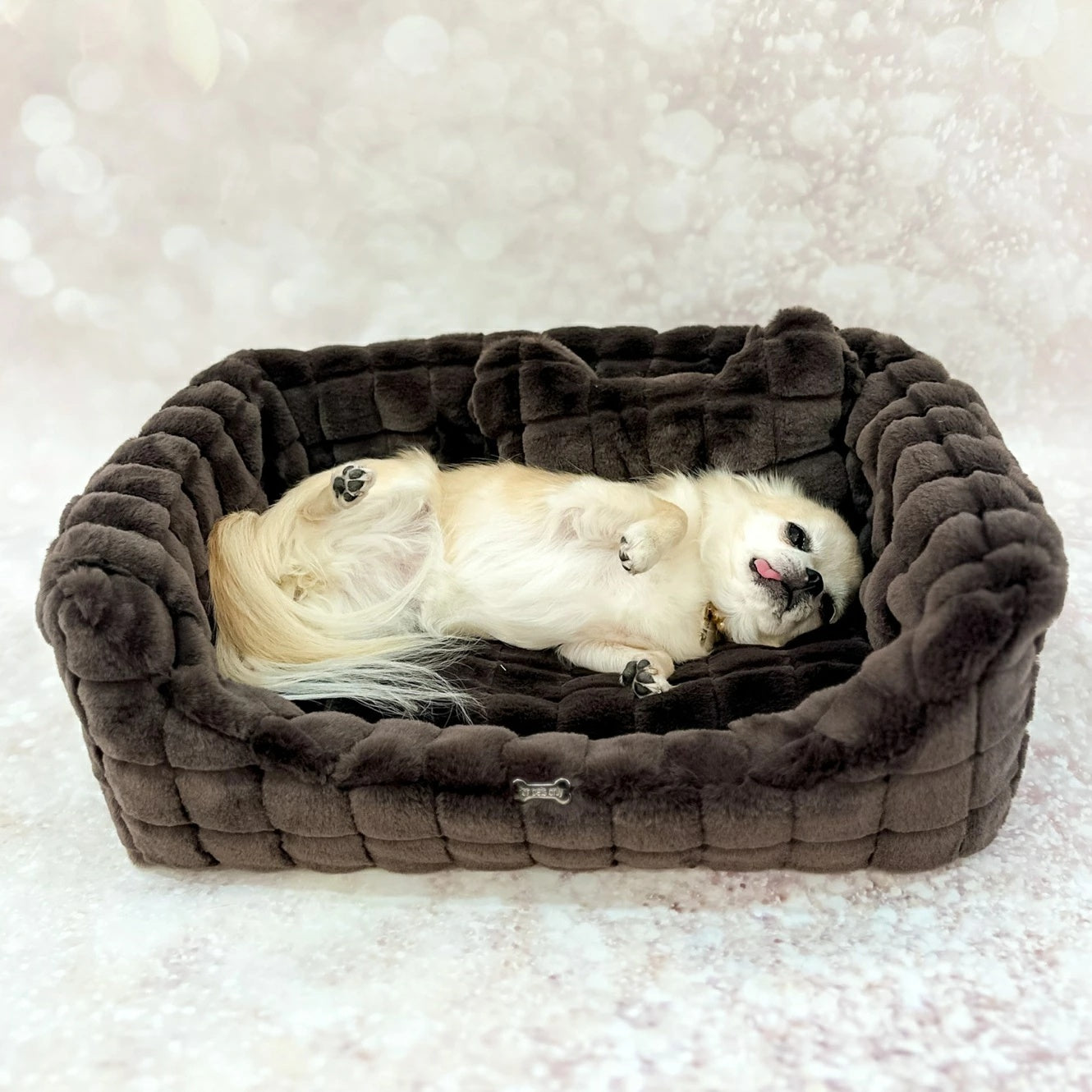 フォーペッツオンリー For Pets Only Posh Fur Cozy Choco【小型犬 犬用 ベッド クッション セレブ】