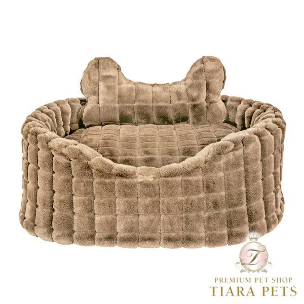 フォーペッツオンリー For Pets Only Posh Fur Sofa Camel【小型犬 犬用 ベッド クッション セレブ】