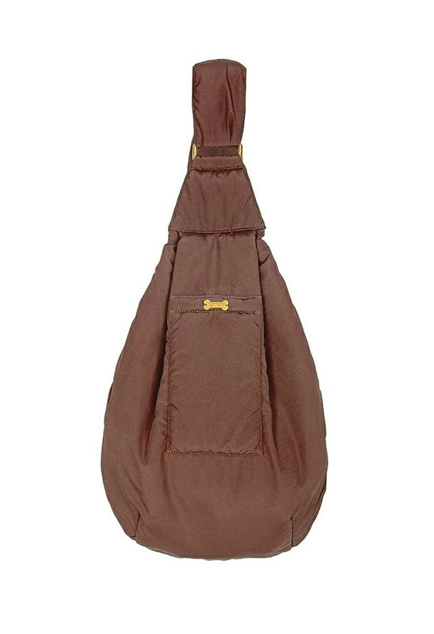 フォーペッツオンリー For Pets Only Soft Bag Brown【小型犬 犬用 スリングバッグ キャリーバッグ セレブ】