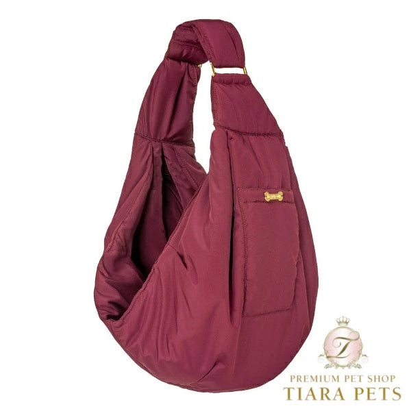 フォーペッツオンリー For Pets Only Soft Bag Burgundy【小型犬 犬用 スリングバッグ キャリーバッグ セレブ】
