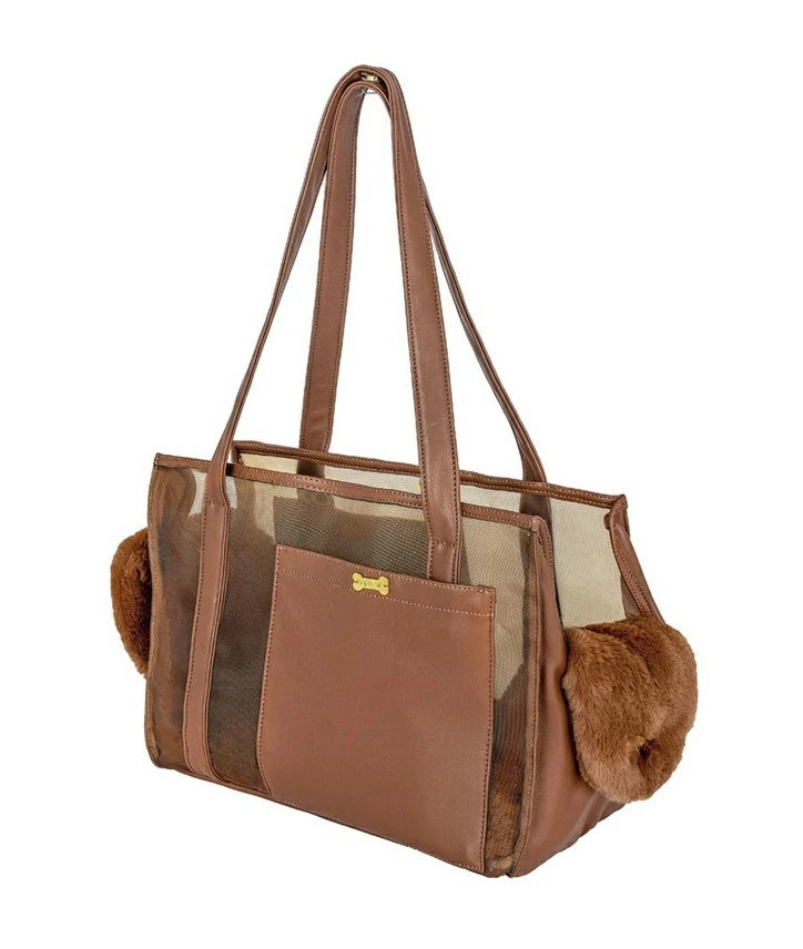 フォーペッツオンリー For Pets Only The Heritage Bag Caramel【小型犬 犬用 キャリーバッグ セレブ】