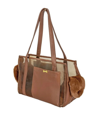 フォーペッツオンリー For Pets Only The Heritage Bag Caramel【小型犬 犬用 キャリーバッグ セレブ】