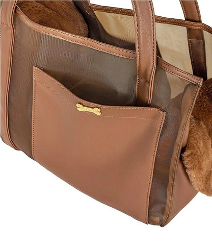 フォーペッツオンリー For Pets Only The Heritage Bag Caramel【小型犬 犬用 キャリーバッグ セレブ】