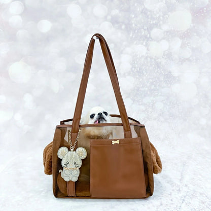 フォーペッツオンリー For Pets Only The Heritage Bag Caramel【小型犬 犬用 キャリーバッグ セレブ】