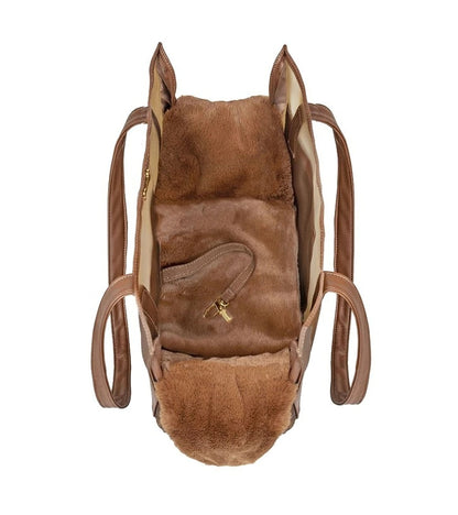 フォーペッツオンリー For Pets Only The Heritage TopoMio Bag Caramel【小型犬 犬用 キャリーバッグ セレブ】
