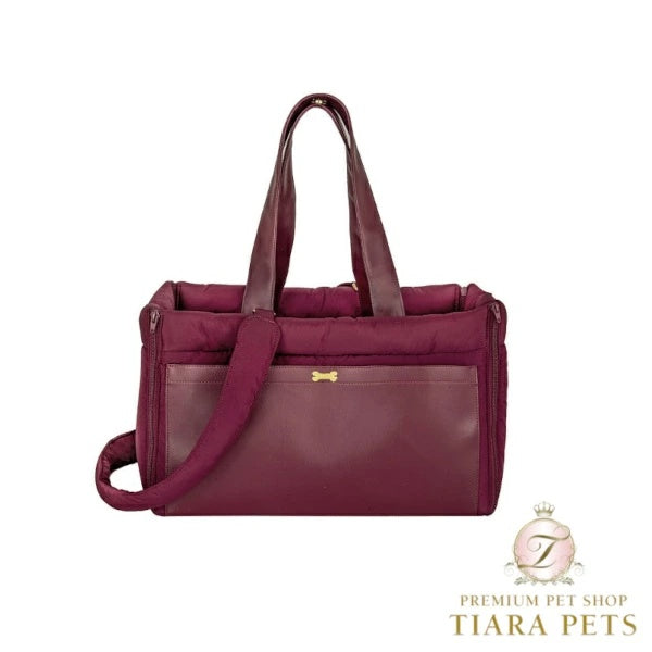 フォーペッツオンリー For Pets Only Sleeping Beauty Bag Burgundy【小型犬 犬用 キャリーバッグ セレブ】