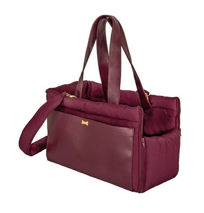 フォーペッツオンリー For Pets Only Sleeping Beauty Bag Burgundy【小型犬 犬用 キャリーバッグ セレブ】
