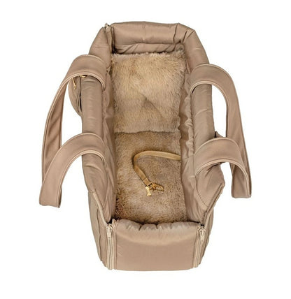 フォーペッツオンリー For Pets Only Sleeping Beauty Bag Mocha Mousse【小型犬 犬用 キャリーバッグ セレブ】