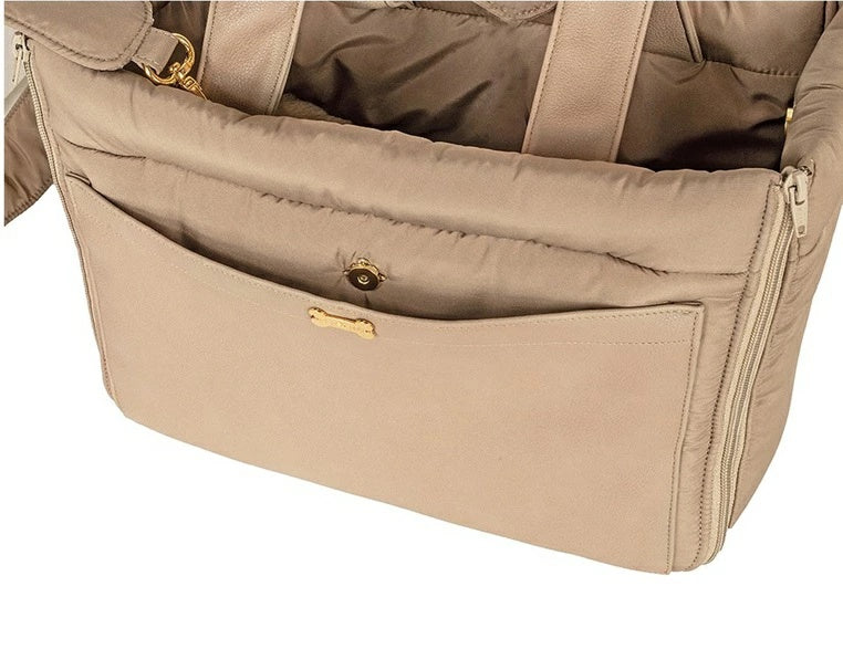 フォーペッツオンリー For Pets Only Sleeping Beauty Bag Mocha Mousse【小型犬 犬用 キャリーバッグ セレブ】